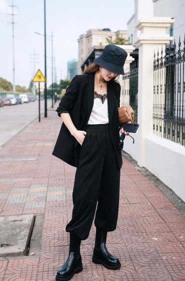 GENTLEWOMAN<br>黑色西装