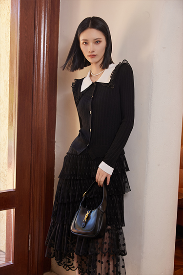 IN STYLE<br>开门襟毛衫