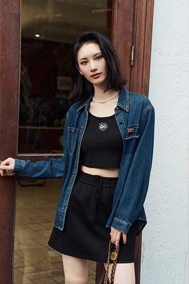 VINTAGE<br>高支高密环保牛仔