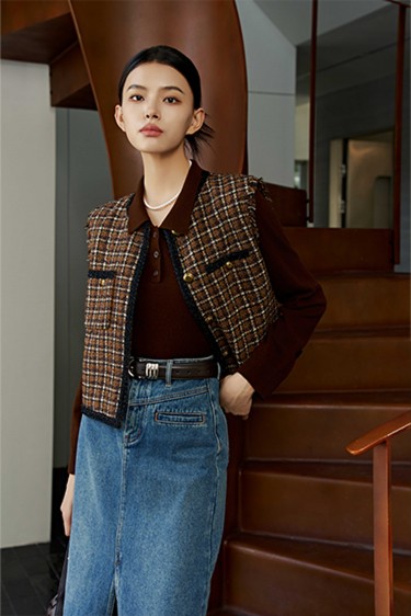 VINTAGE<br>小香风马甲