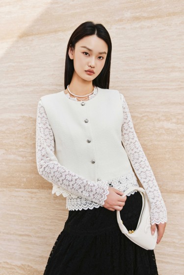 VINTAGE<br>复古别致高级感无袖...