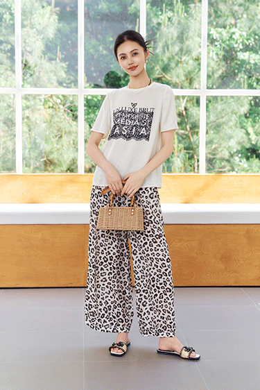 FASHION<br>慵懒风豹纹套装